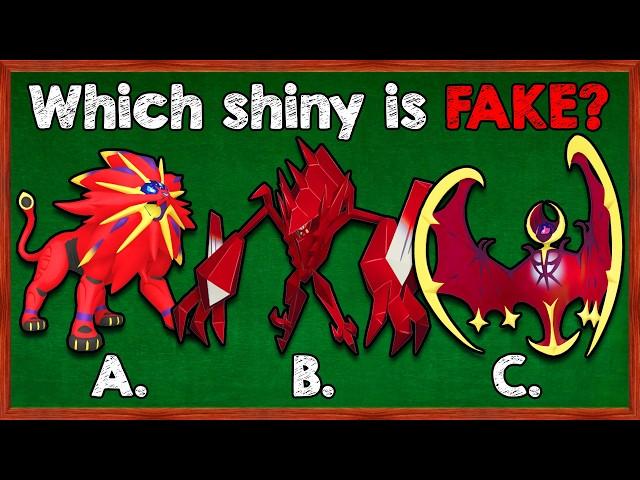 Pokémon Quiz, But Everything Is FAKE