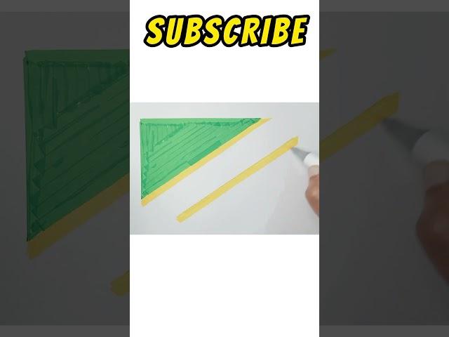 How to draw Tanzania Flag Countries Flag Drawings Step by Step #shorts #drawing