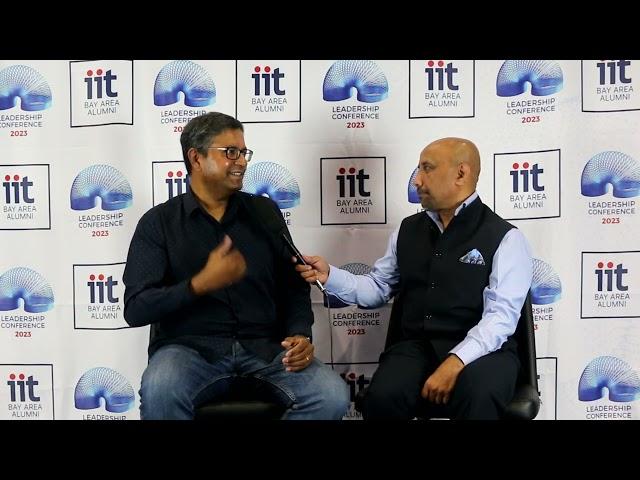 Vijoy Pandey interview, Outshift by Cisco, at the IIT Bay Area Leadership Conference 2023