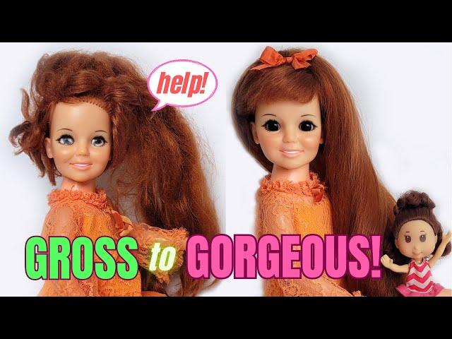 From GROSS to GORGEOUS! Crissy Doll Repair DOs AND DON'Ts!