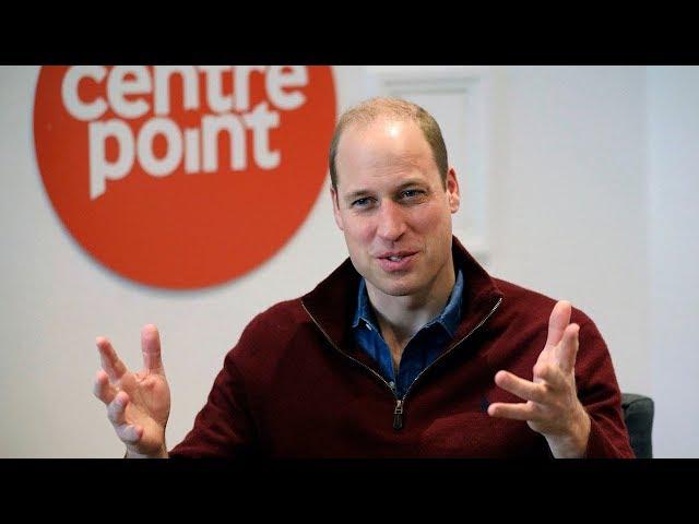 Prince William celebrates 50 years of Centrepoint, a youth homelessness charity