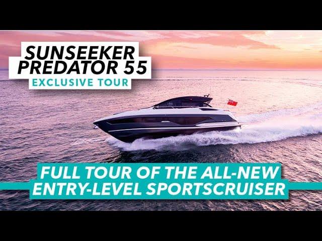 Exclusive: Full tour of this entry-level sportscruiser | Sunseeker Predator 55 Tour | MBY