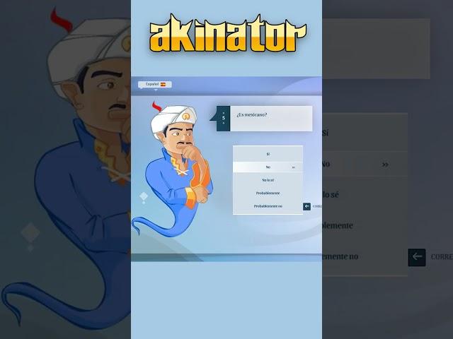 Biólogo se busca en Akinator