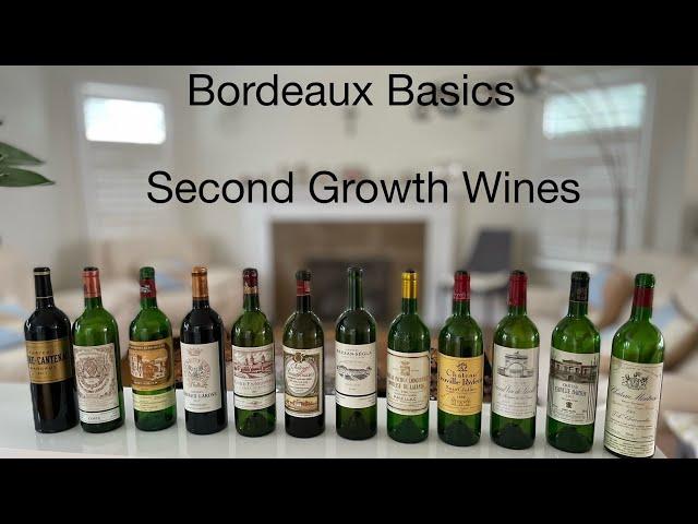 Bordeaux Wine Basics: 2nd Growth Wines