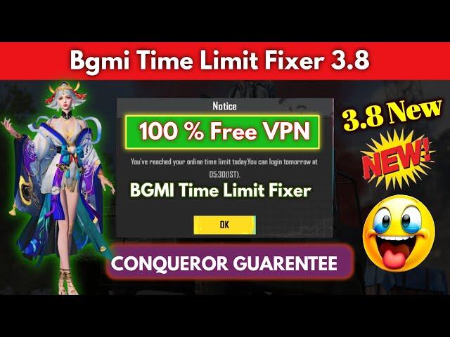 How to Fix 6 Hours Limit in Bgmi | Bgmi 6 Hours Limit Solution 3.8 | Fix 6 Hour Limit in Bgmi 3.8