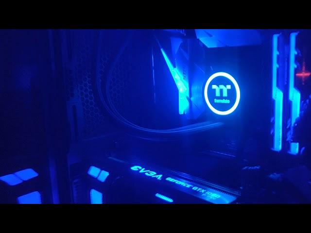 Thermaltake Floe Riing 360 aio pump noise