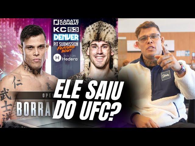 CAIO BORRALHO NO KARATE COMBAT - Respondendo dúvidas dos seguidores