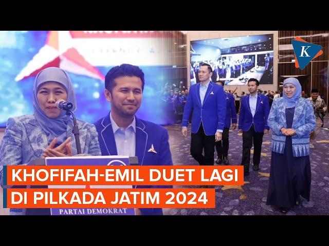 Khofifah Minta Doa Restu Maju Pilkada Jatim 2024