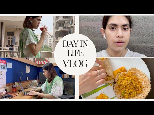 Morning to Night vlog | Quick high protein dinner recipe, chores & work