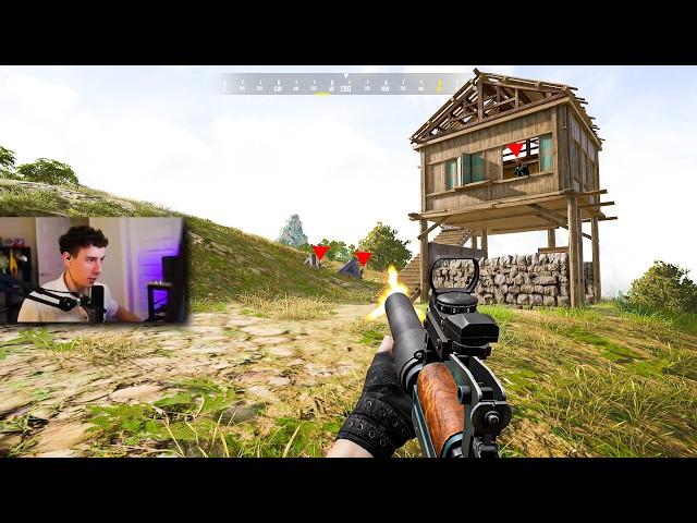 TGLTN Tears SQUADS with the Groza in PUBG ranked!