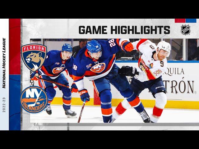 Panthers @ Islanders 10/13 | NHL Highlights 2022