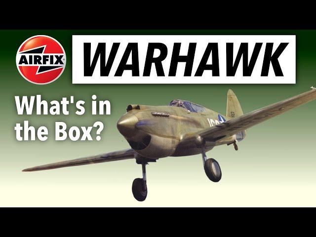 AIRFIX CURTISS P-40 WARHAWK 1/48 - what's in the box?