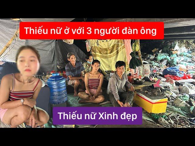 Thiếu nữ ở với 3 người đàn ông