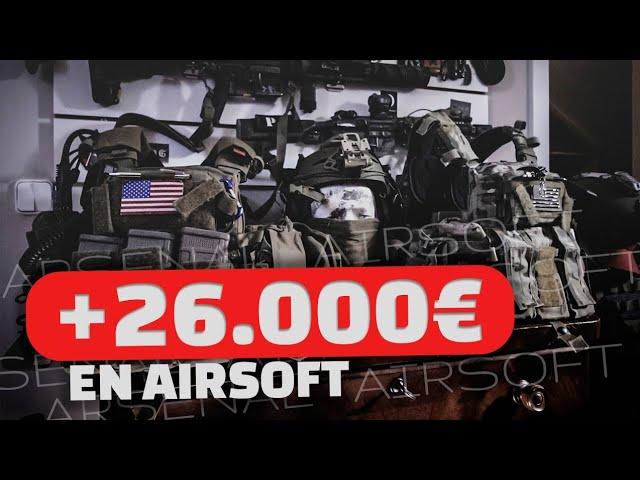 El MAYOR ARSENAL de AIRSOFT que he VISTO EN PERSONA