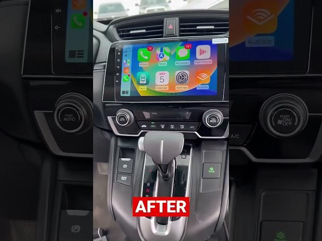 Honda CR-V 2007-2011 Android Car Stereo Upgrade!  Wireless CarPlay & Android Auto | 9" Touchscreen