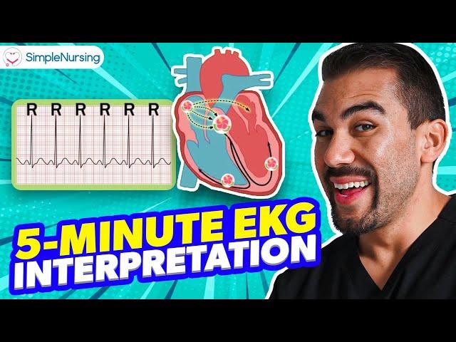 5 minute EKG/ECG Interpretation for NCLEX-RN - Simplenursing