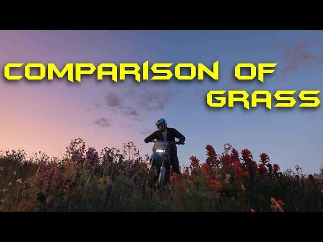 GTA 5 GTX 970 | GRAPHICS COMPARISON OF GRASS & FRAME-RATE TEST