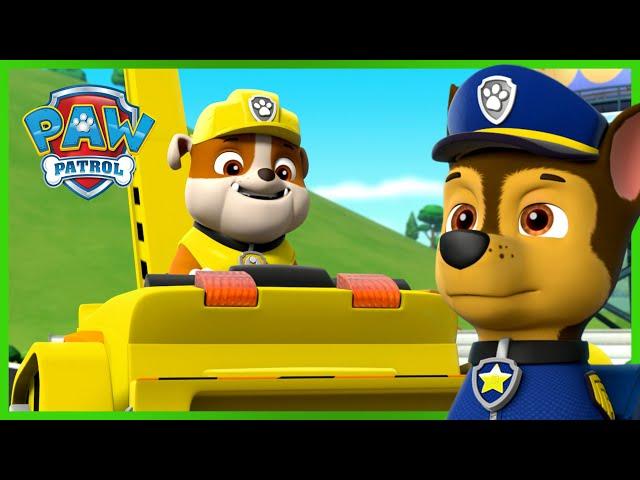 威力狗电光出击：抢修火车铁轨 - PAW Patrol 汪汪队立大功 - 儿童卡通