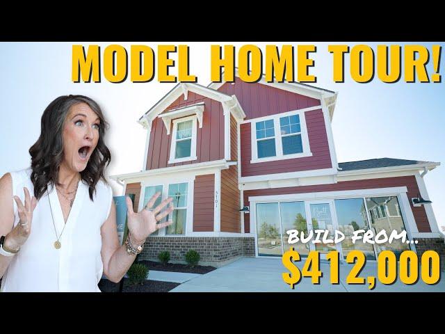 Tour a GORGEOUS Model Home that WOWED ME!