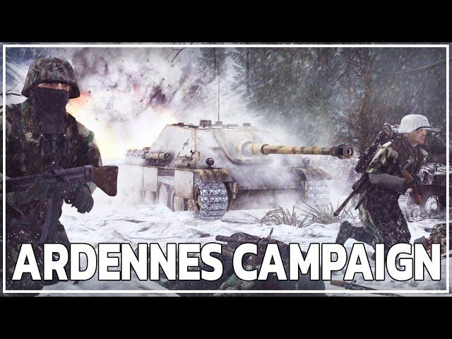 GERMAN ARDENNES CAMPAIGN #1 | Gates of Hell WW2 RTS