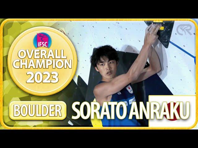 Sorato Anraku | 2023 Bouldering Overall Champion