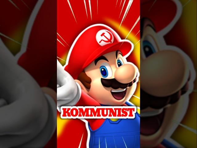 MARIO ist ein KOMMUNIST?! - Die dümmsten Videospieltheorien #gametheory #mario #shorts #short