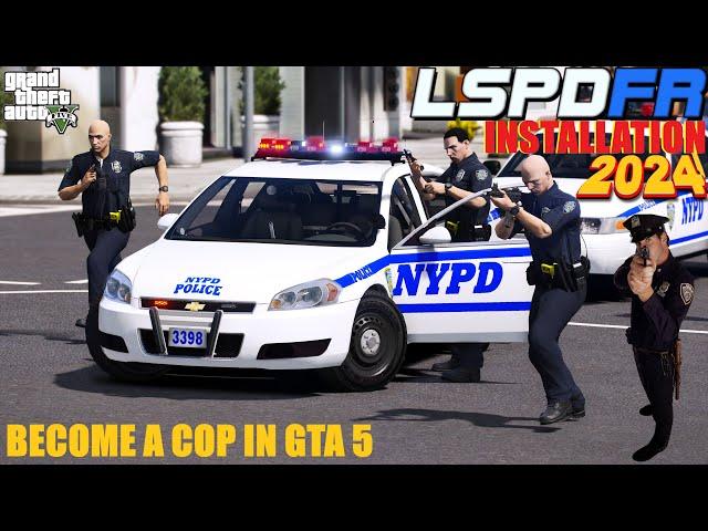 How To Install LSPDFR 0.4.9 | Become A Police Officer | 2024 | #gta5lspdfr #lspdfrtutorials #lspdfr