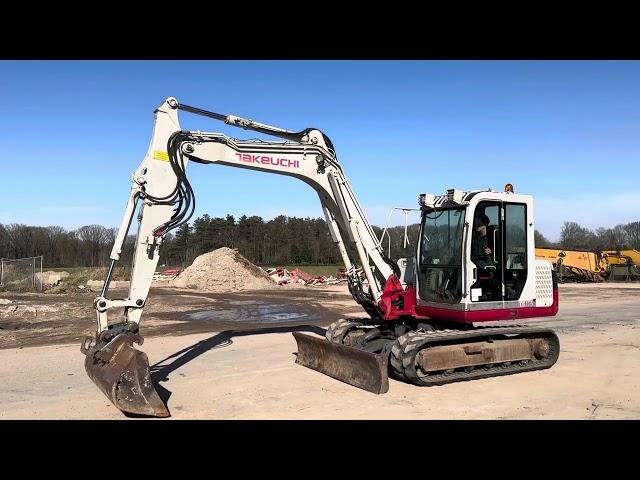 Takeuchi TB175 Excavator - Year: 2008 (Refnr. BM6301)