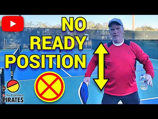 Become QUICKER: FALLACY of READY POSITION in PICKLEBALL