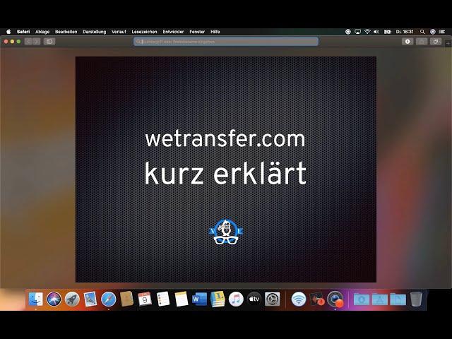 wetransfer.com kurz erklärt