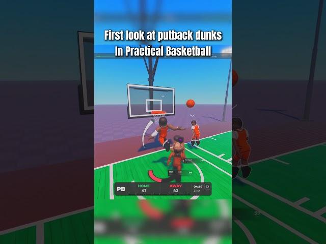 Roblox putback dunks #roblox #wittyyb #practicalbasketball #hoopjourney