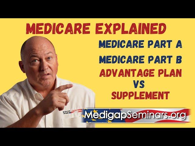 Medicare-Explained Parts A & B  (Advantage vs Supplement)