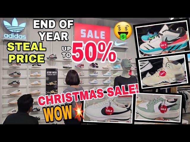 ORIG SHOES SALE up to 50% OFF! JORDAN NIKE ADIDAS PUMA!Merry ang Christmas,Foot locker Gateway Cubao