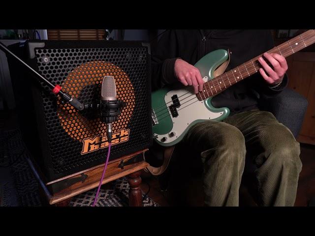 Warm Deep Low Bass tone with @MarkbassAmps  Mini CMD 151P IV Combo