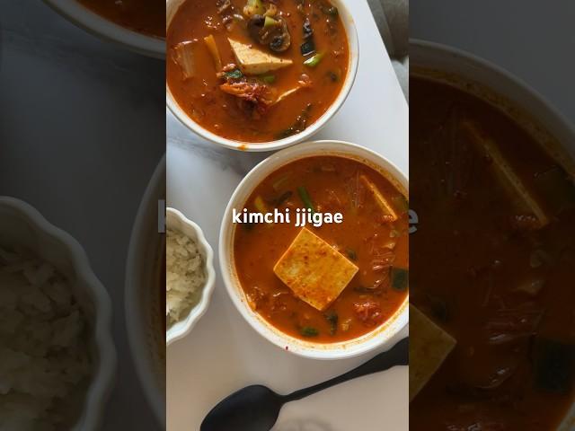 Kimchi Jjigae🫰 #koreanfood #kimchi #kimchistew