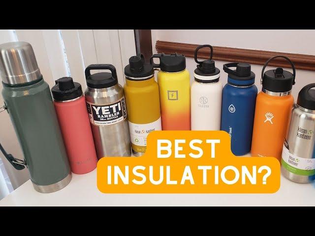 Which Water Bottle has the Best Insulation?