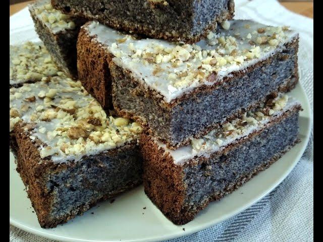 ПОЛЬСКИЙ МАКОВЫЙ ПИРОГ для любителей маковой выпечки/Polish poppy seed cake/Kuko de pola papavo