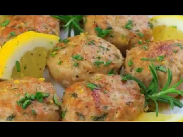 Сжигаем жир! Лимонные котлетки (polpette al limone).