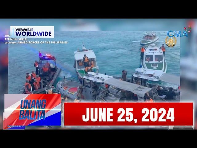 Unang Balita sa Unang Hirit: June 25, 2024 [HD]