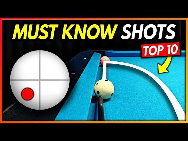 TOP 10 CRITICAL SHOTS You MUST Know & How To EXECUTE Them