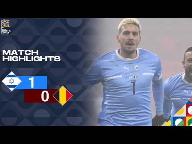 Israel vs Belgium | 1-0 | Highlights | UEFA Nations League 2024-25 | ישראל נגד בלגיה