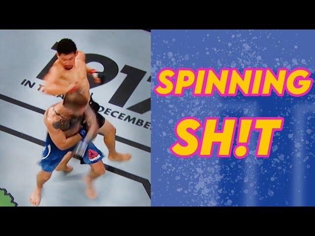 "I'll Try Spinning, That's a Good Trick!" Moments in MMA