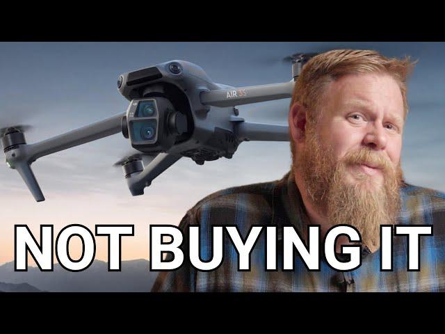 Why we didn’t buy the DJI Air 3S as professional drone pilots...