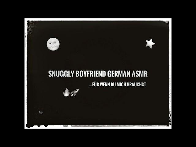 Freund kümmert sich liebevoll um dich nach einem Albtraum [Flüstern] [Caring]ASMR Boyfriend Roleplay