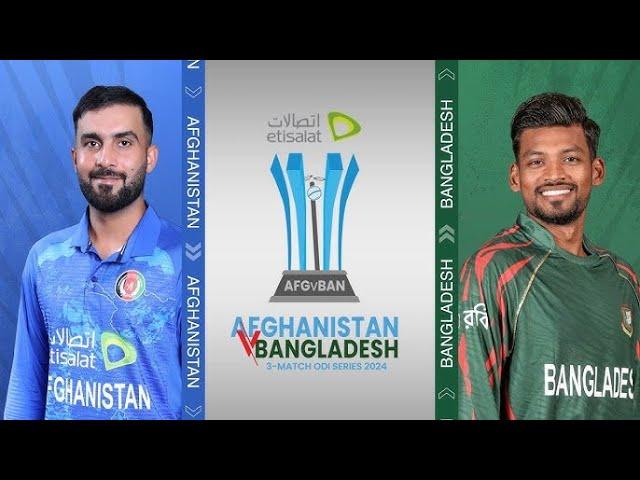 CRICKET LIVE: Afghanistan Vs Bangladesh | 2nd ODI | November 9 2024 | Sharjah | UAE