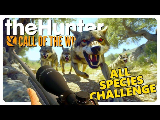 Cuatro Colinas COUNTDOWN: 60-Minutes, ALL SPECIES Challenge | theHunter: Call of the Wild