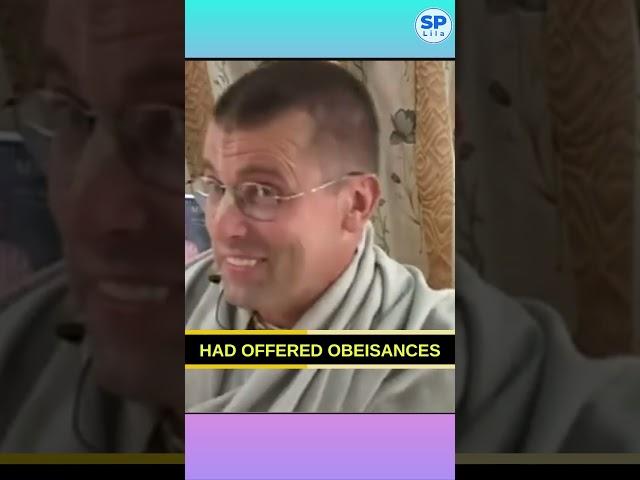 Why Is He Not Offering Obeisances?