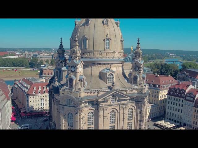 Luftbilder Frauenkirche Dresden - DJI Inspire Pro - Ultra HD/ 4K