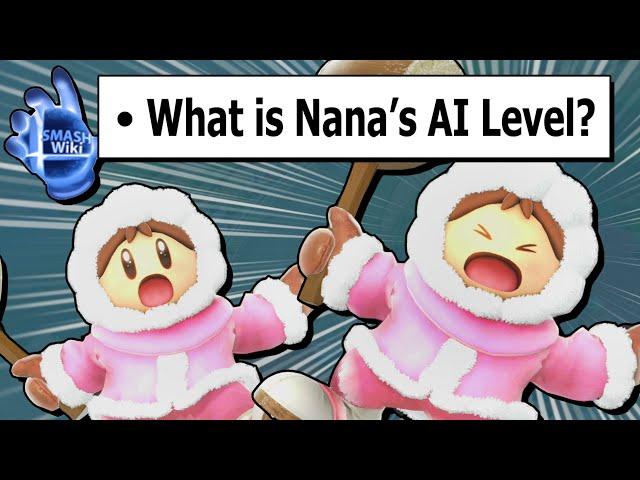 How SMART is Nana? -- Smash Wiki Trivia