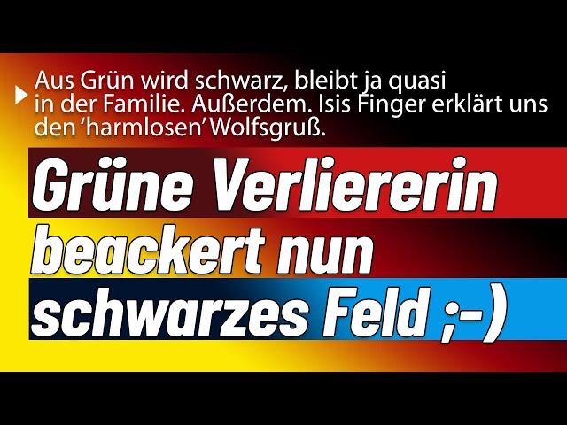 Der Verrat. #grüne Abgeordnete versucht bei #cdu  ihre Haut zu retten und Finger vs. Schweigefuchs.